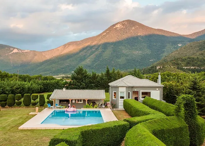 Stymfalia - Luxury Mansion With Private Pool Villa Karteri (Corinthia)