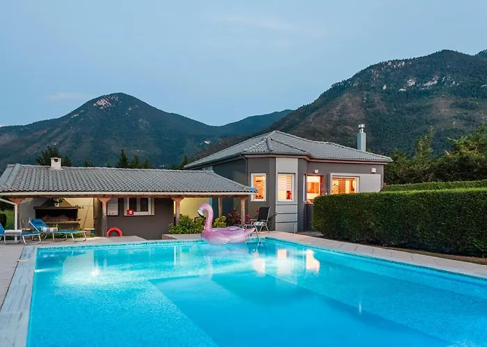 Villa Stymfalia - Luxury Mansion With Private Pool *