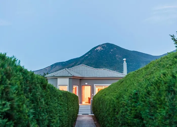 Stymfalia - Luxury Mansion With Private Pool Karteri (Corinthia)