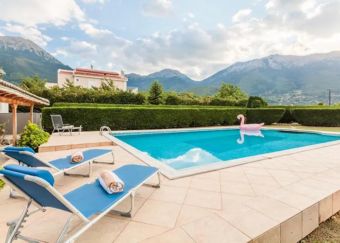 Stymfalia - Luxury Mansion With Private Pool *