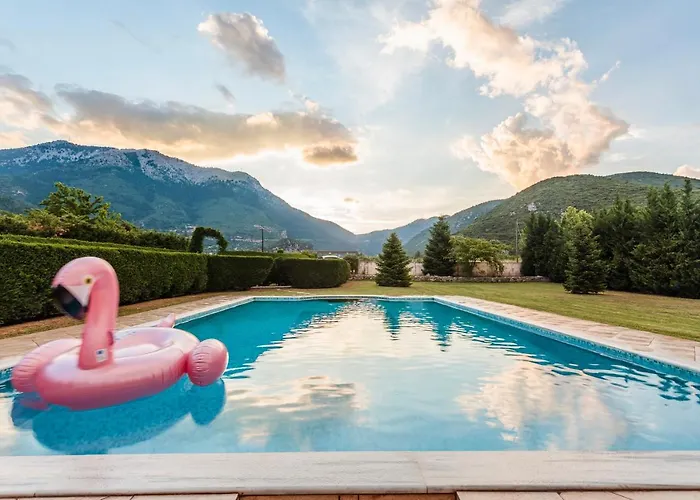 Villa Stymfalia - Luxury Mansion With Private Pool Karteri (Corinthia)