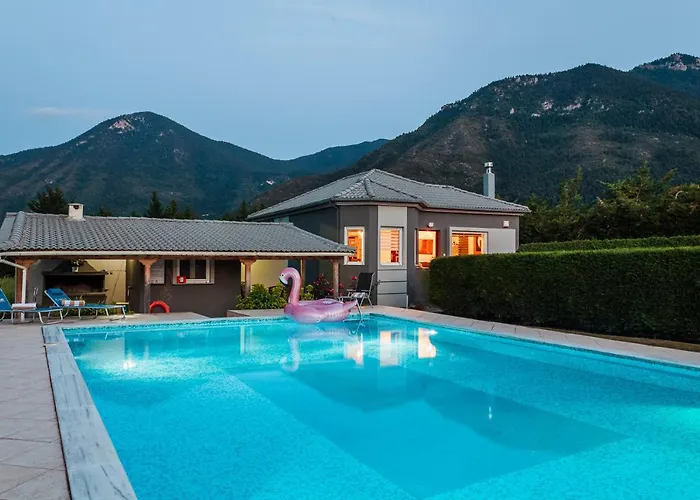 Villa Stymfalia - Luxury Mansion With Private Pool